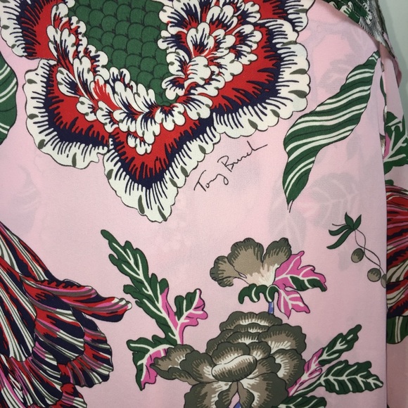 Tory Burch Adelia Ruffled Floral-Print Dress - Picture 5 of 12